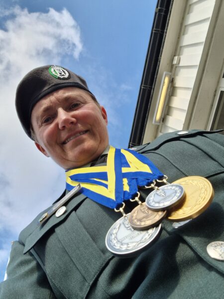 Medaljedryss i CISM-stevne!